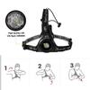For Camping Bike Hiking Outdoor Night Running  Jogging Lights LED Chest Lamp Back Warning Light Running  Adventure USB