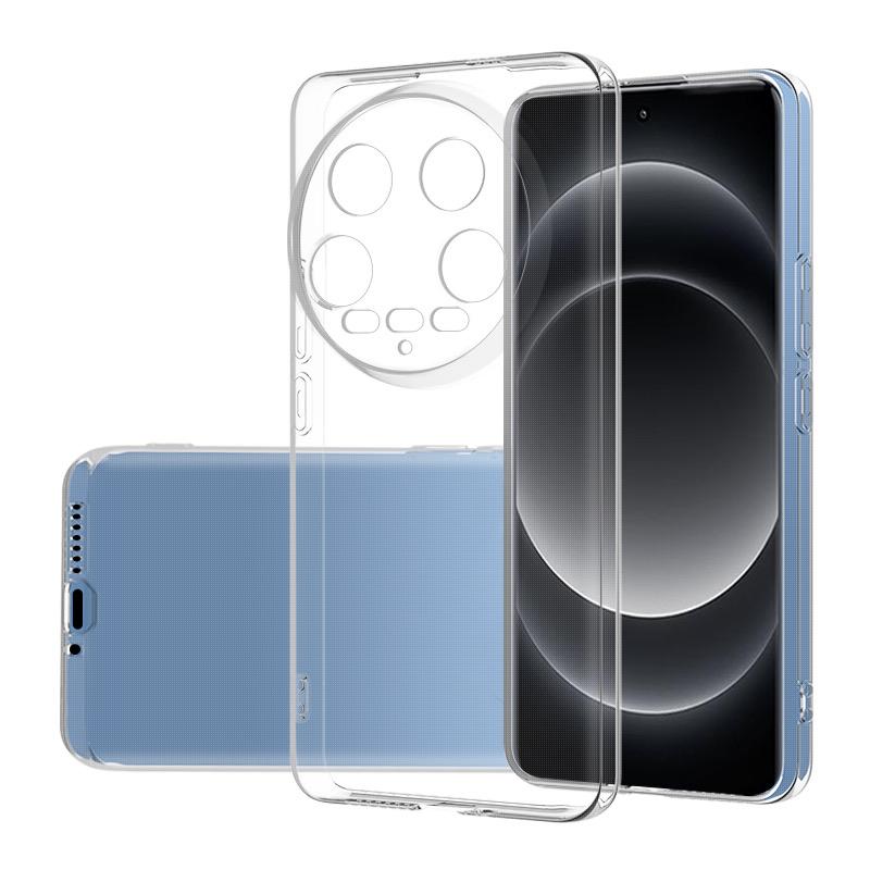 For Xiaomi 14 Ultra Case Clear Slim-Fit TPU Drop Protection Phone Protective Cover