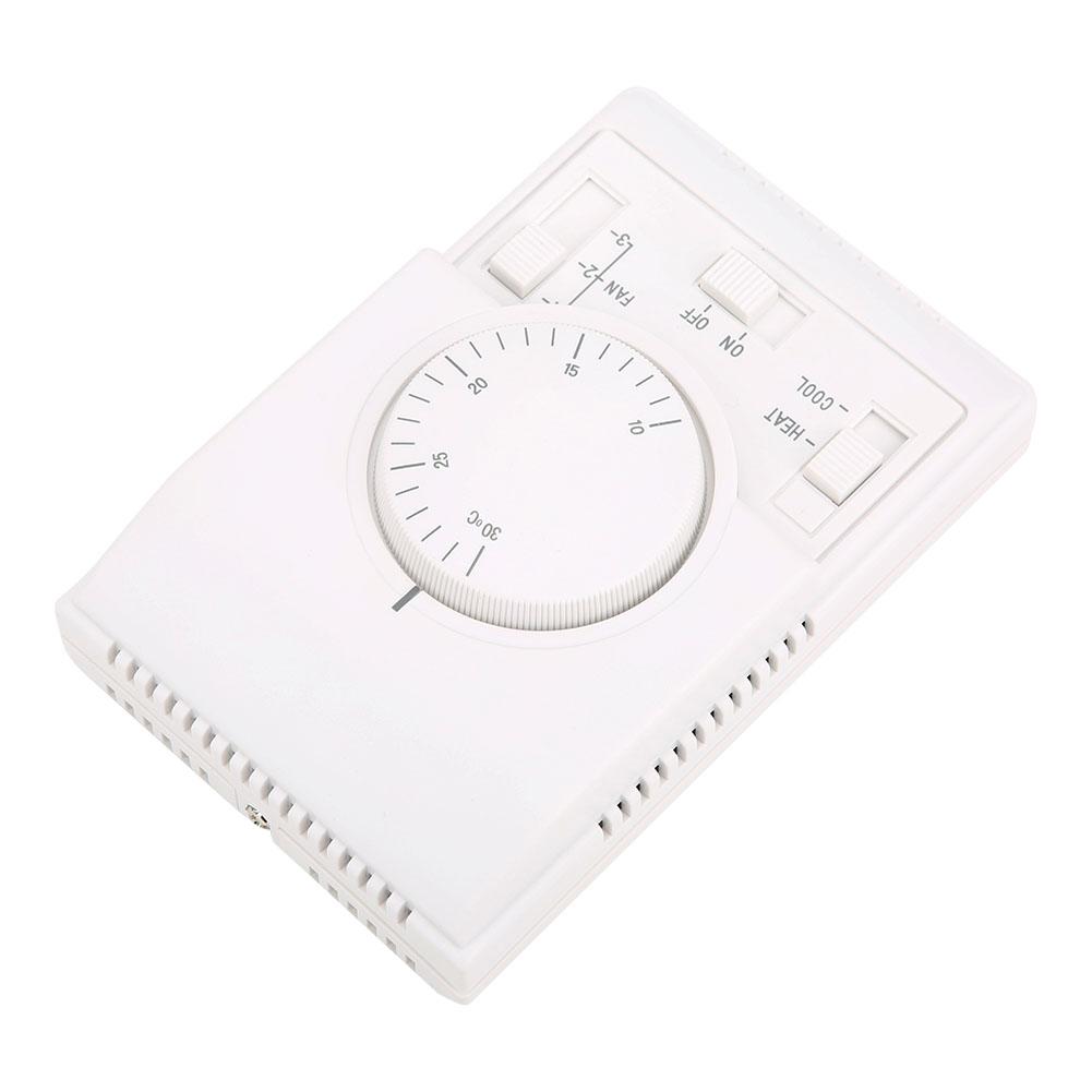 Mechanical Temperature Controller Surface Mounted Air Conditioner Thermostat 1030 Celsius AC220V