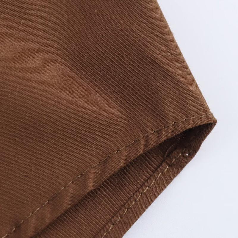 Autumn 2025 Wide Sleeve Poplin Shirt - European & American Style, New Versatile Design