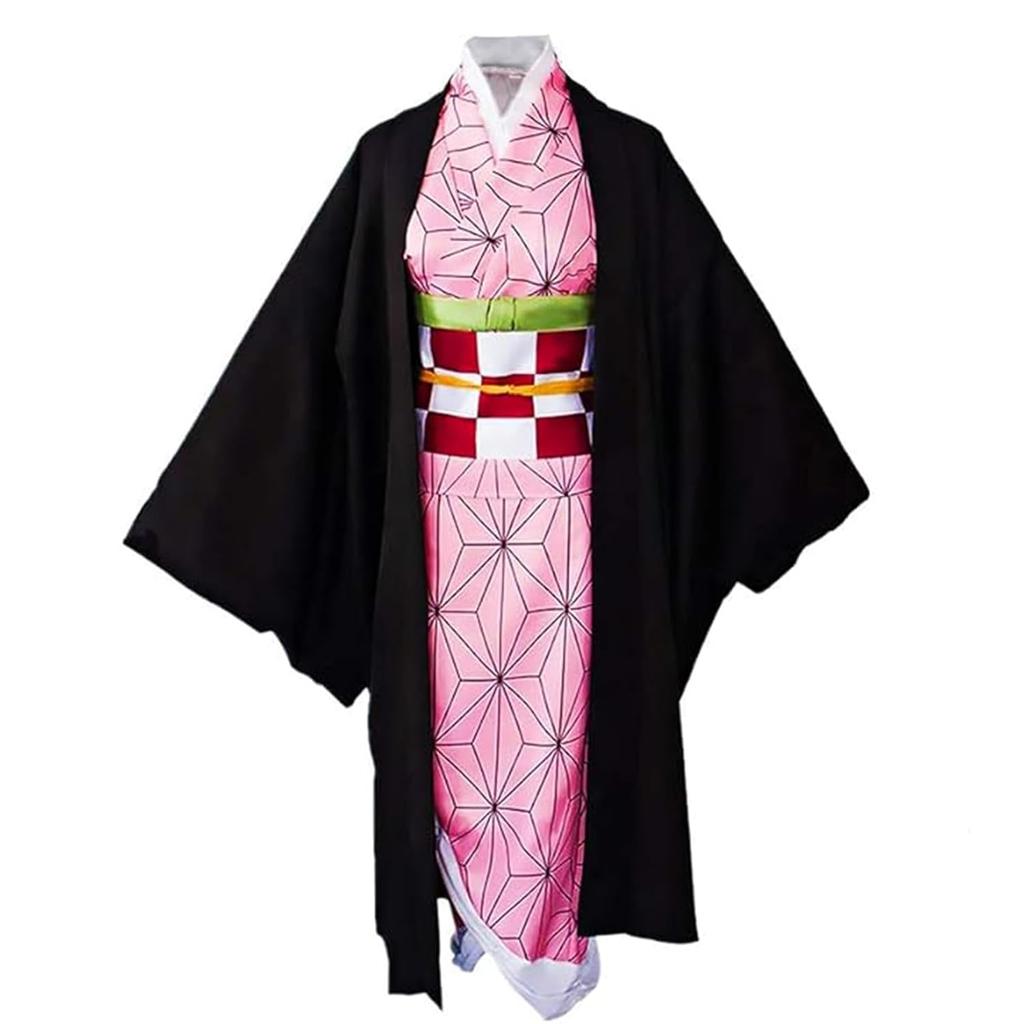 DEVOTEE Demon Slayer Nezuko Kochou Shinobu Kanawo Tanjirou Rengoku Kyoujurou Agatsuma Zenitsu Cosplay Children Clothing Kimetsu no Yaiba Kids Costume