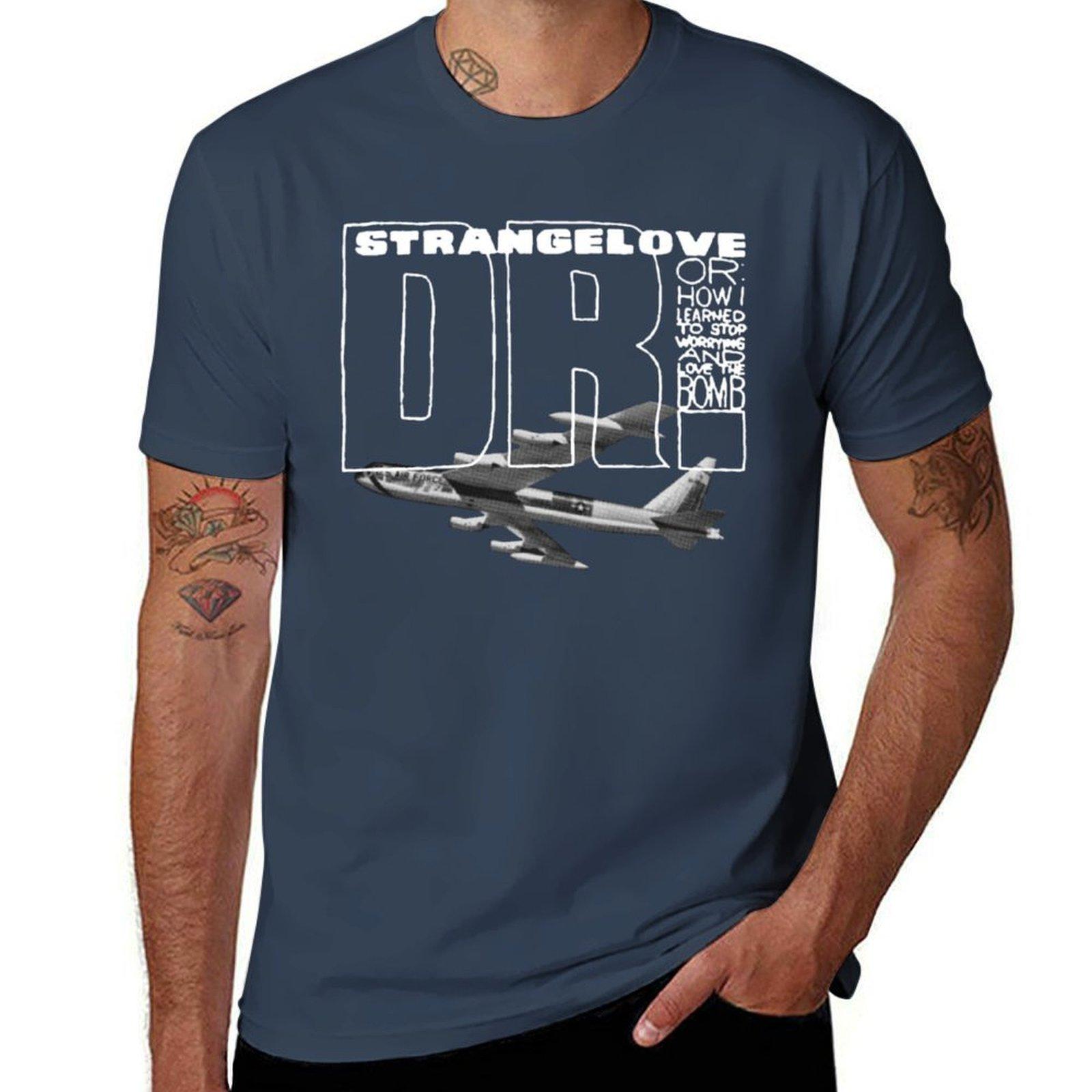 strangelove [dr] T-Shirt graphic shirts summer clothes custom shirt quick drying mens cotton t shirts S
