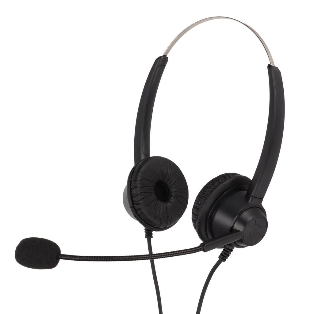 H360DUSB3 USB Business Headset Binaural USB Headset Supports Speaker Volume Adjustment Volume Mute Mic Mute