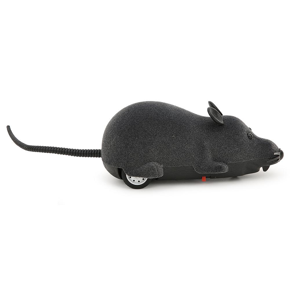 Remote Control Plush Mouse Mice Simulation Animals Pet Cat Toy Trick Playing Novelty Gift