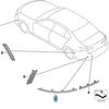 BMW 7 Series G70 Rear Bumper Bright Strip (63149464195/64196)