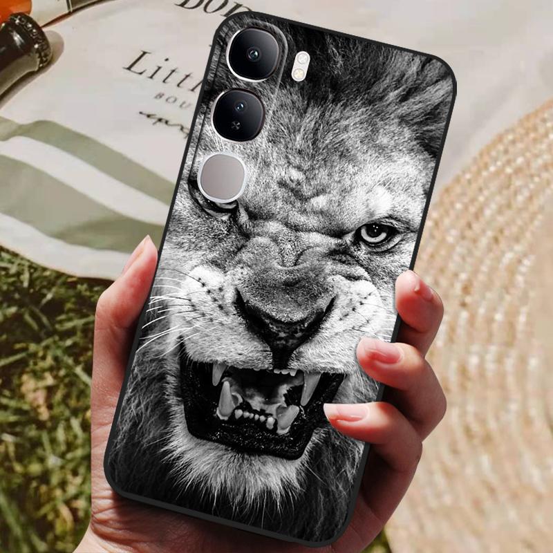 For Vivo V40 Lite 4G 5G V40Lite (IDN) V40E V 40 SE Case Luxury Painted Phone Silicon Back Cover For Vivo Y200 Y300 Cases Shell