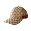 Used Gucci Hat Baseball Cap Beige GG Canvas