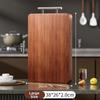 Ebony Wooden Cutting Board Double-sided Antibacterial Fruit Vegetable Chopping Board Anti Mold Cutting Board Mats Household