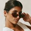 2025 Fashion Women Retro Small Oval Women Men Sunglasses Vintage Metal Frame UV400 Sunglasses
