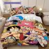 Anime One Piece Soft and Comfortable Duvet Cover, Children's Bedding Set Gift, Extra Large Size, Various Sizes Available LXR134