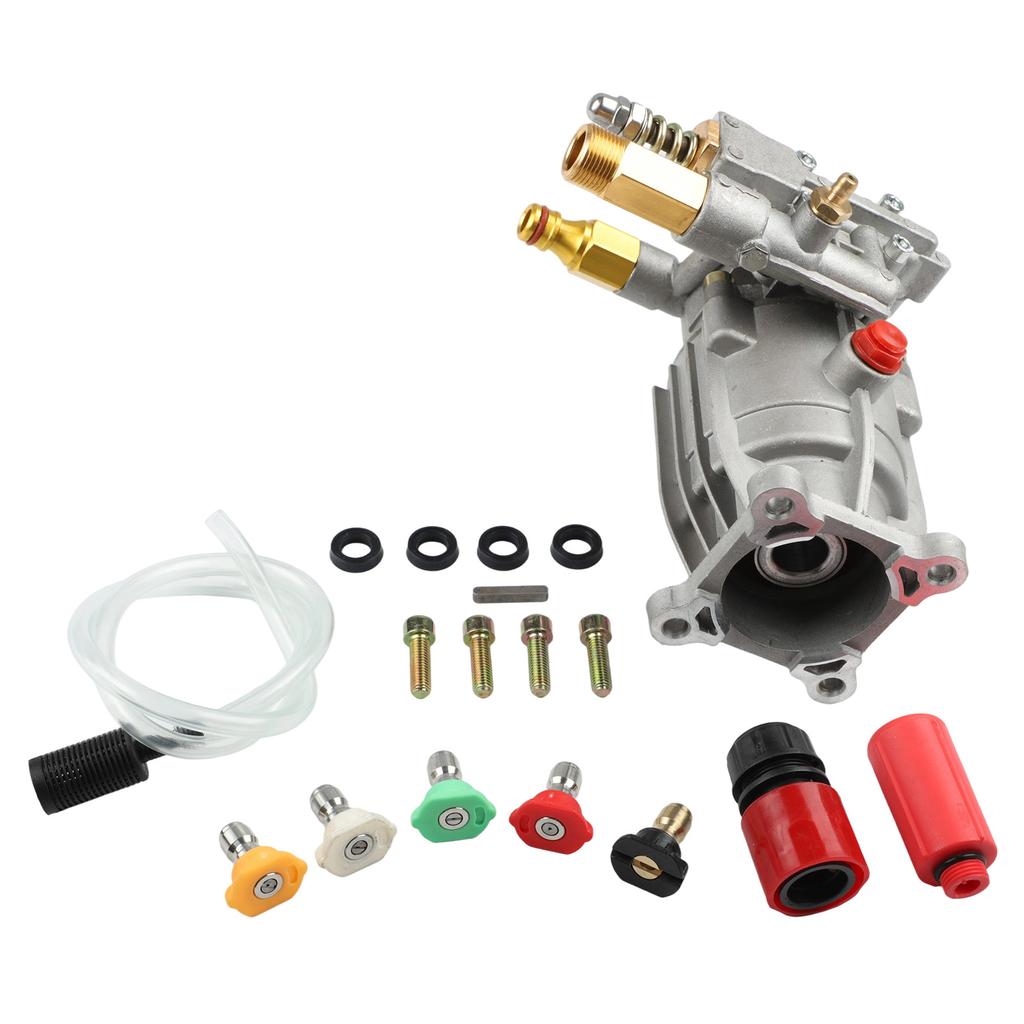Horizontal Pressure Washer Pump High Performance Pump Horizontal Pump Enhanced Durability 2.2-2.4 GPM Flow Rate