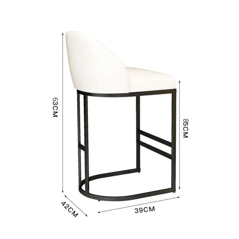 For Bar Counter Chairs,modern and Minimalist Bar Chairs,backrests,high Stool,home Glasses,jewelry Stores,cash Registers,high Sto