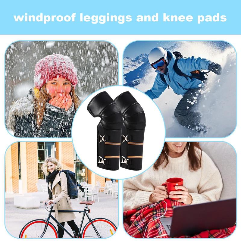 Motocross Knee Pads Waterproof Motorcycle Leg Guards Motocross Knee Protection Breathable Motorcycle Warm Leg Sleeves Winter