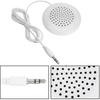 Zerone Pillow Speaker, 3.5mm Mini Under Pillow Speaker for MP3 Phone Portable CD - White