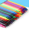 24-Color Washable Water-Soluble Watercolor Pen Set for Kids and Kindergarten Students