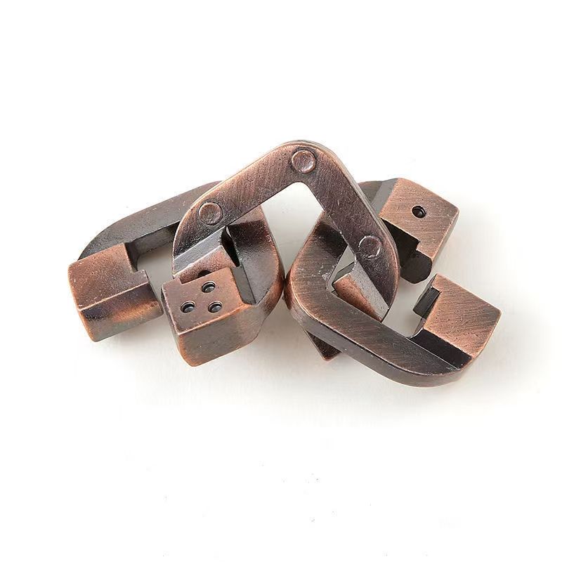 Brother Lock Metal Puzzles Brain Teasers for Adults Kids Boys Girls Mind IQ Logic Test Disentanglement Educational Toys Games