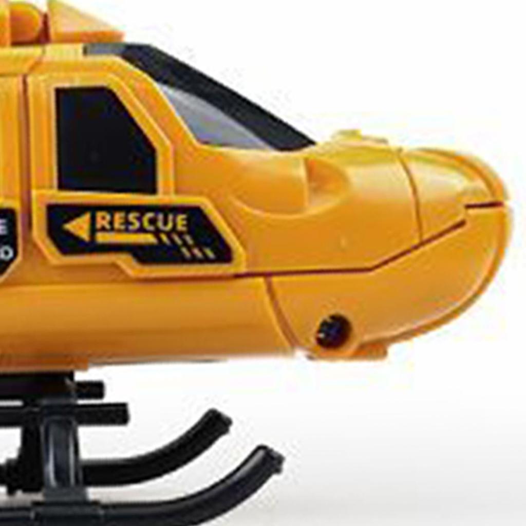 Helicopter Toy High Simulation Helicopter Toy Model and Figure Set for Boys Girls