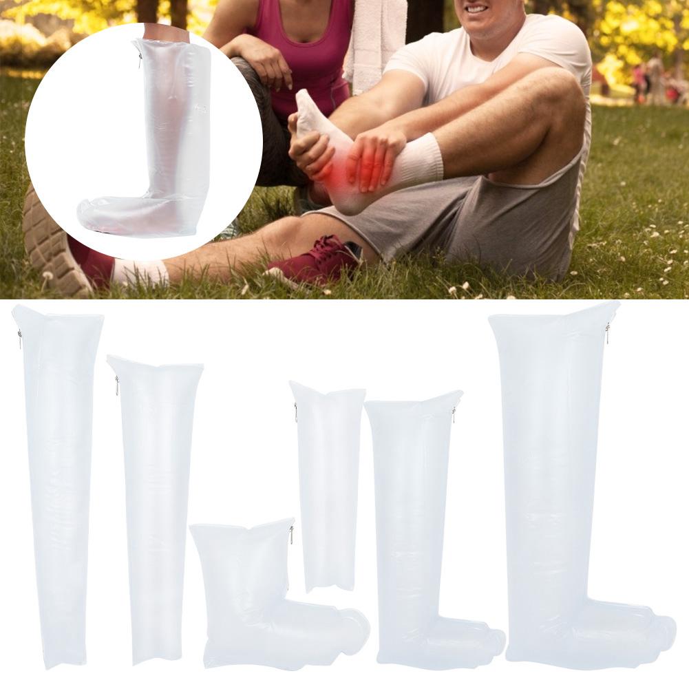 7pcs Leg Arm Inflatable Air Splint Set Outdoor Camping First Aid Emergency Kit