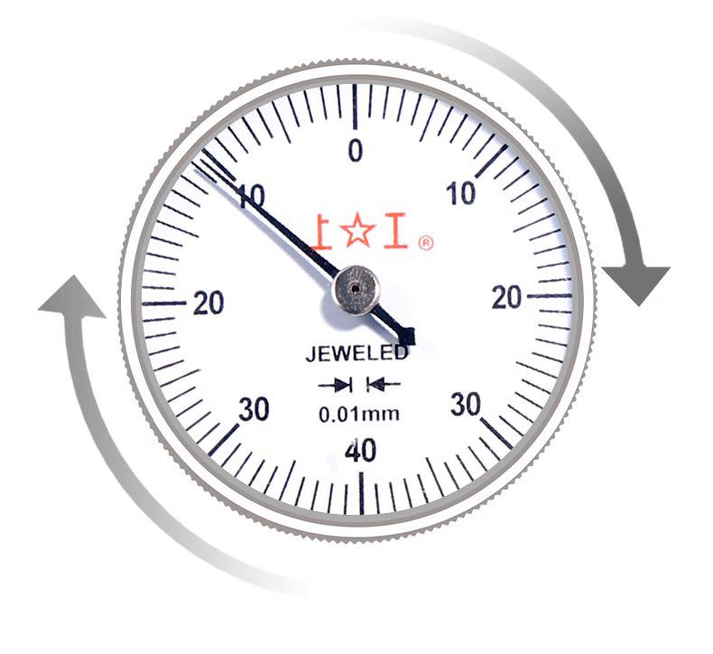Shang Gong Micrometer & Lever Dial Indicator Set: 0-0.8mm/0.01mm, 0-0.2mm/0.001mm Calibration Tool.