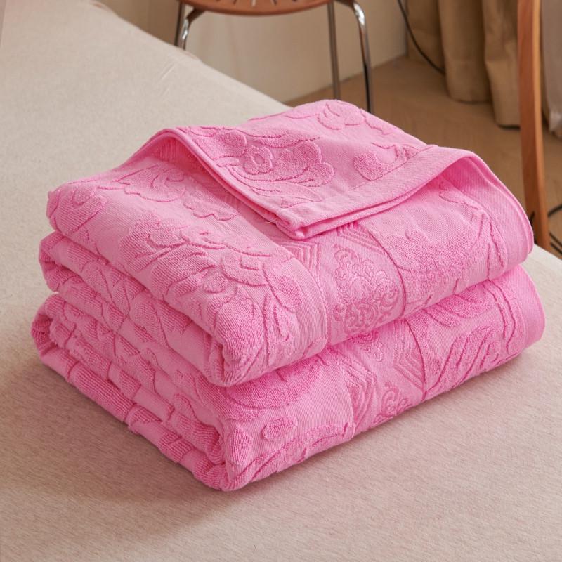 G5Z Čistá bavlněná přikrývka: Všestranná deka pro koleje, pohovky a pohodlí při klimatizaci