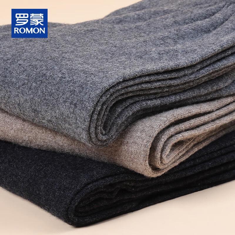 ROMON Men's Wool Blend Thermal Leggings