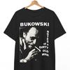 Charles Bukowski T-skjorte svart skjorte bomull los angeles Unisex Skjorte S-5XL Unisex T-skjorte
