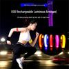 Rechargeable LED Reflective Armband for Night Fishing, Running, Cycling, and Sports