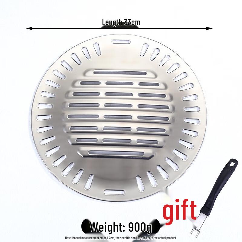 Wuhe Korean Non-stick Round BBQ Grill Pan