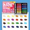 Beginners Soft Oil Pastel for Drawing Coloring Blending Pigment Crayons Chalk 16/24/36/48 Colors Painting School Art Supplies
