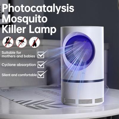 Neue 368nm Lila Licht USB photokatalytische Inhalationsmückenvernichterlampe, Haushaltsmückenvernichter, LED-Mückenfanglampe