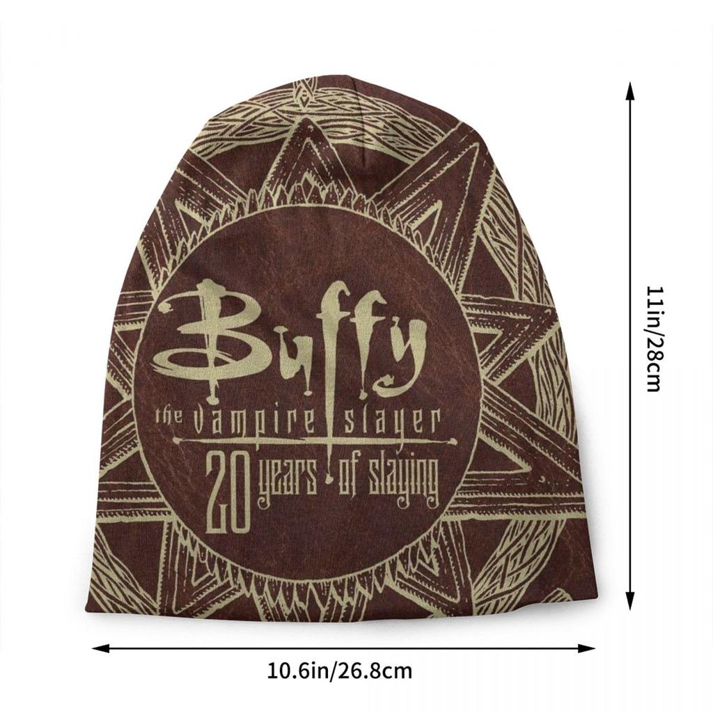 Buffy The Vampire Slayer Skullies Beanies Caps Unisex Winter Warme Strickmütze Hip Hop Erwachsene Motorhaube Hüte Outdoor Ski Cap