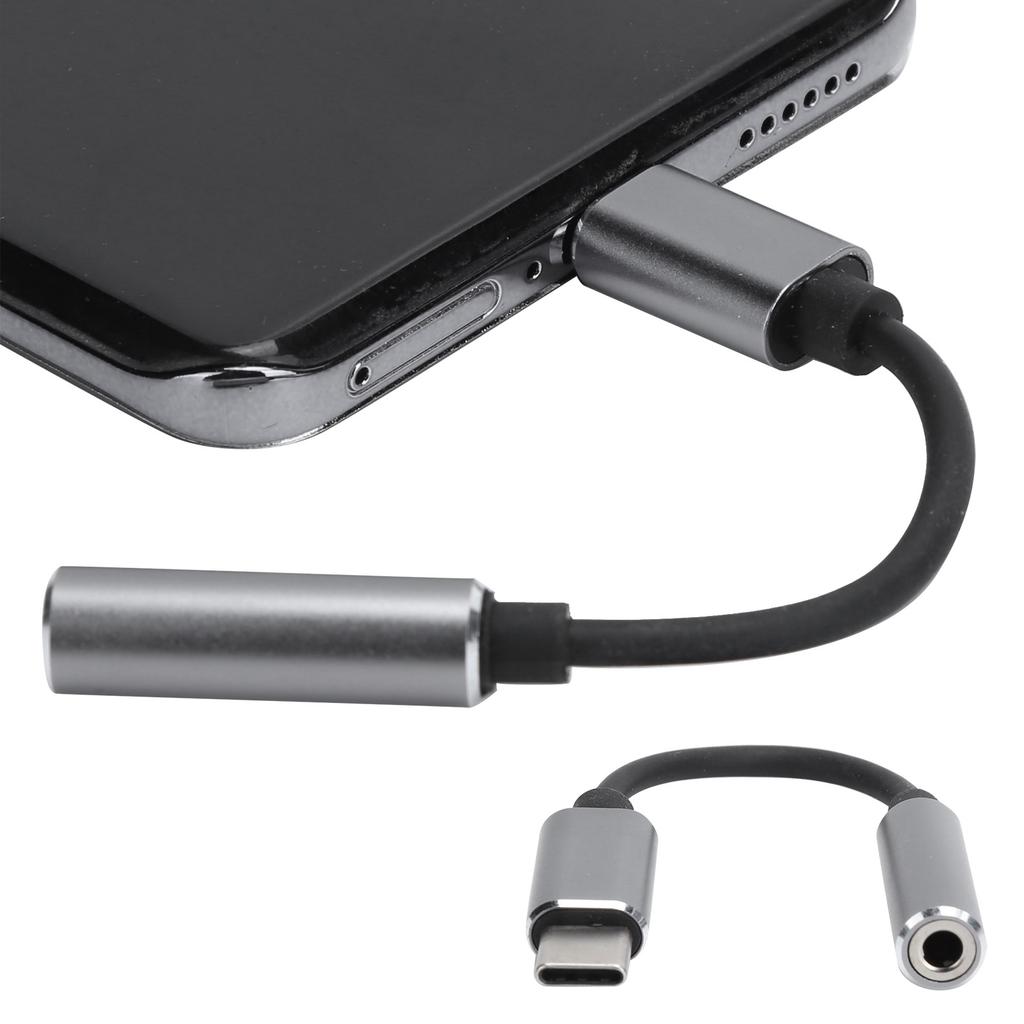 Type C Male to 3.5mm Jack Digital Audio Cable Female Converter Headphone Adapter