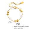 Children's Bow Bracelet,Gold Plated Stainless Steel Flat Rolo Chain Bowknot Bracelets for Baby,Chic Jewelry Gifts