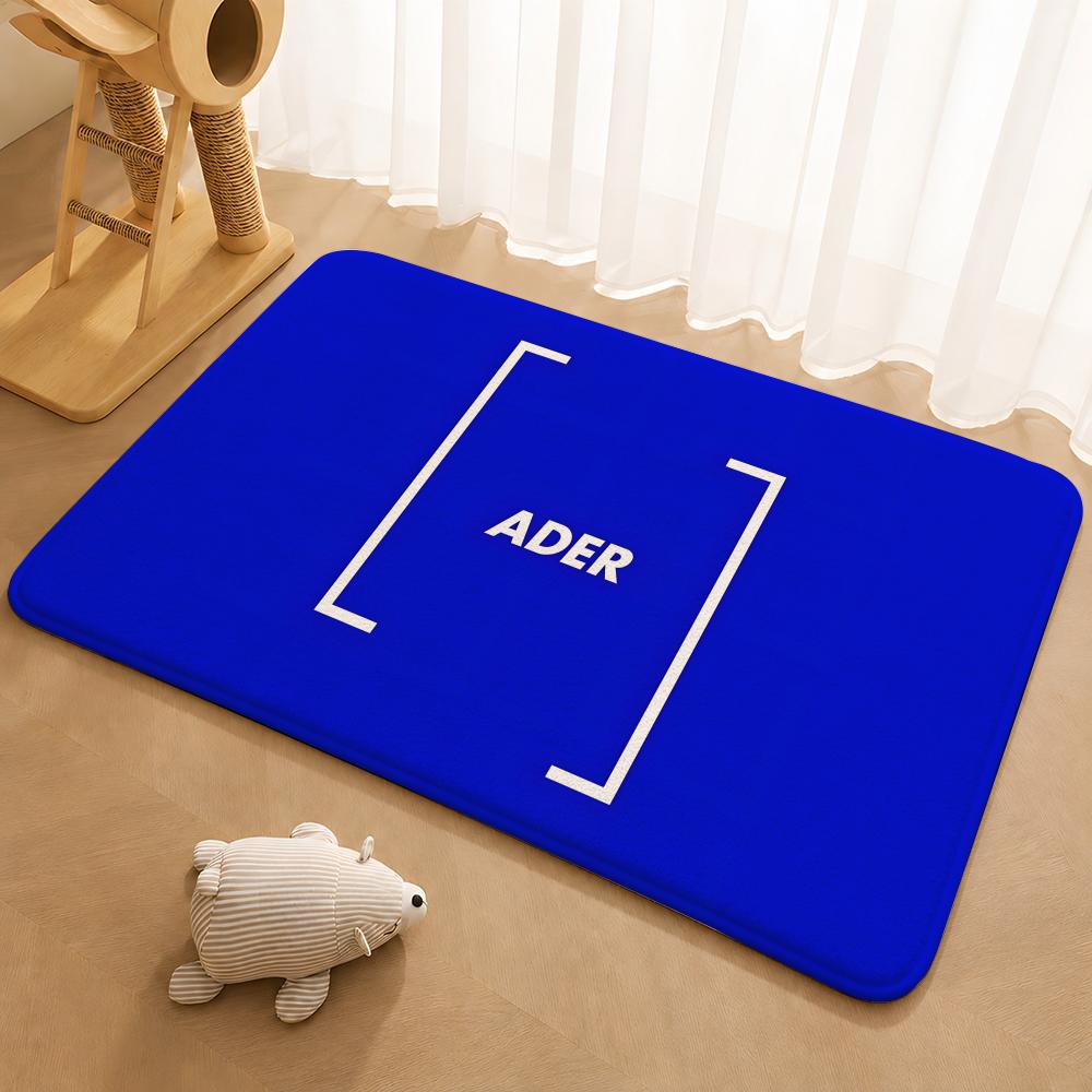 ADER A-ADERS ERROR Floor Mat Floor Mat Soft Flannel Non-Slip Door  Rug for Living Room