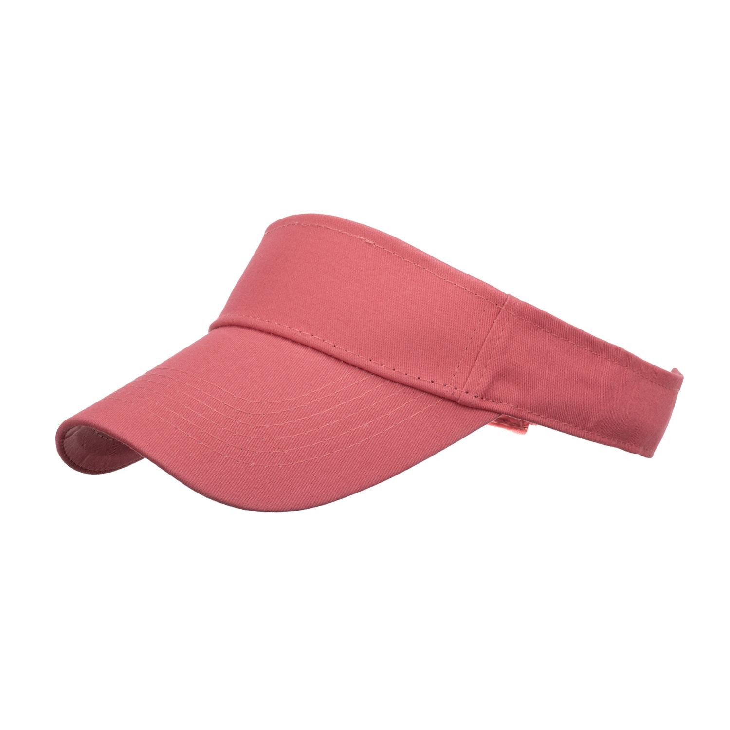 

Весна и лето новый конфетный хлопок пустой цилиндр козырек для гольфа на открытом воздухе