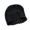 Fashion Style Hand Knitted Crochet Slouchy Beanie for Girls Retro Openwork Bucket Hat Ethnic Bohemian Design Photography Cap
