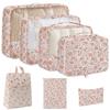 7-piece Set Travel Bag Organizer Clothes Box Blanket Shoes Packing Cubes For Suitcases Packaging Supplies Traveling Essentials