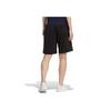 Adidas Sport Life Series Embroidered Letter Drawstring Casual Shorts Women Bottoms Black HS6830