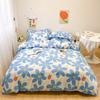 Thickened Brushed Four-piece Bed Sheet and Quilt Cover Three-piece Set Four-season Autumn and Winter Bedding Duvet Cover