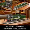 Mould King 12044 Classic Steam Locomotive Model Blocks, 1766 Pieces, Static Display Model Train, Building Toy for Teens & Adults, Perfect for