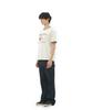 Depeugameoncheu Something Heart Ringer T-Shirts [Ivory]