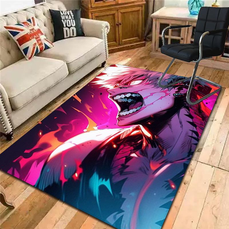 My Hero Academia Rug Floor Mat for Living Room or Bedroom Soft and Comfortable Carpet a Gift for Birthday and Holiday.NFF0928258