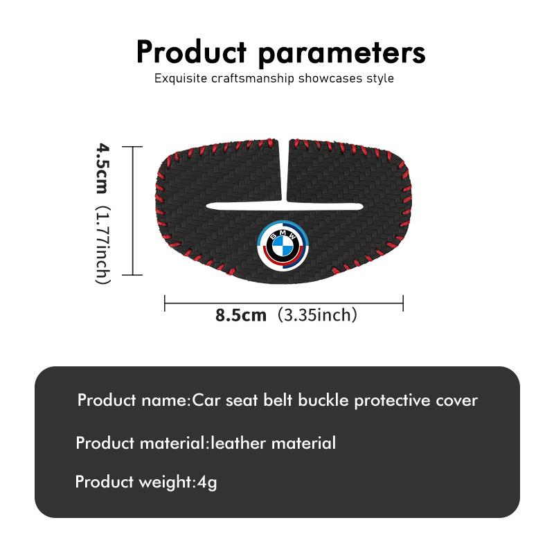 Car Seat Belt Buckle Protector Anti-Scratch Adjusting Clip For BMW E36 E39 E87 E60 E46 E53 E90 F10 F20 F25 F30 X3 X5 AD2