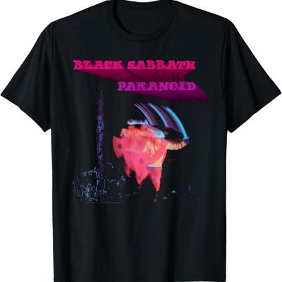 Oficiální tričko Black Sabbath Paranoid Motion Trails