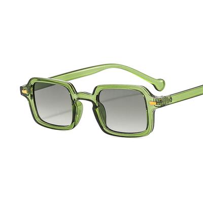 Lujosas gafas de sol rectangulares para mujer, gafas de sol cuadradas de diseñador de marca Vintage ovaladas, gafas de sol para hombre, gafas femeninas antideslumbrantes UV400