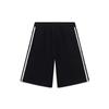 Li-Ning SS23 Logo Embroidered Patchwork Casual Shorts Unisex Bottoms Black AKST601-2