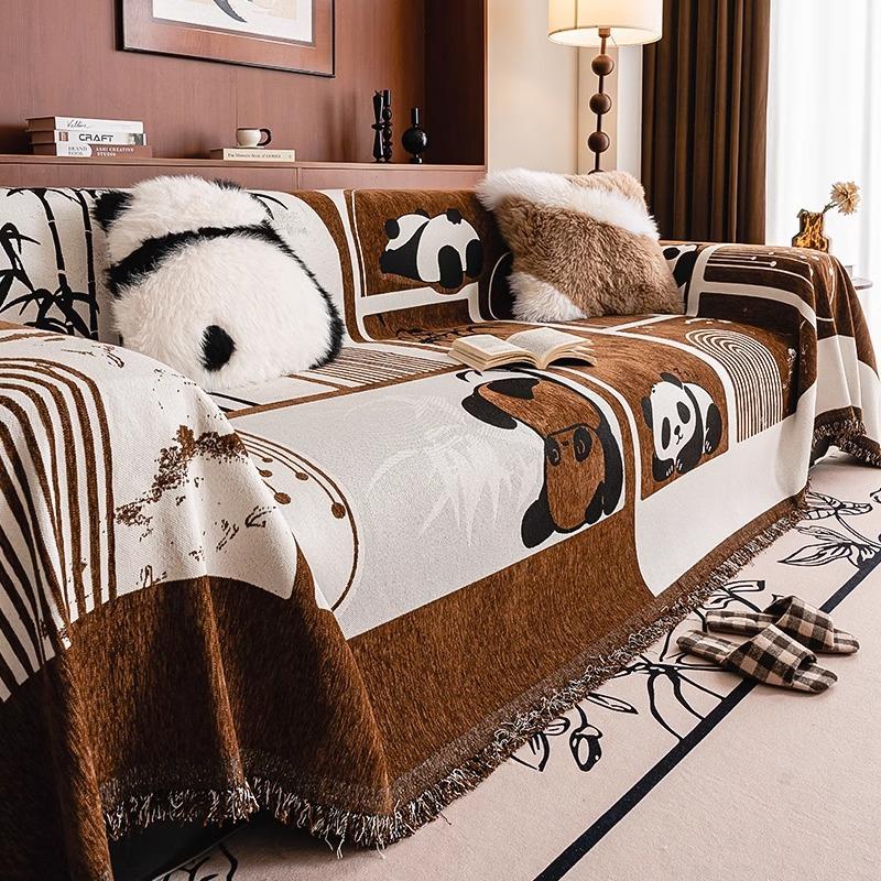 

Winter warm sofa cushion atmosphere thickened sofa seat cushion new anti-cat scratch sofa towel universal sofa cover 180*130cm