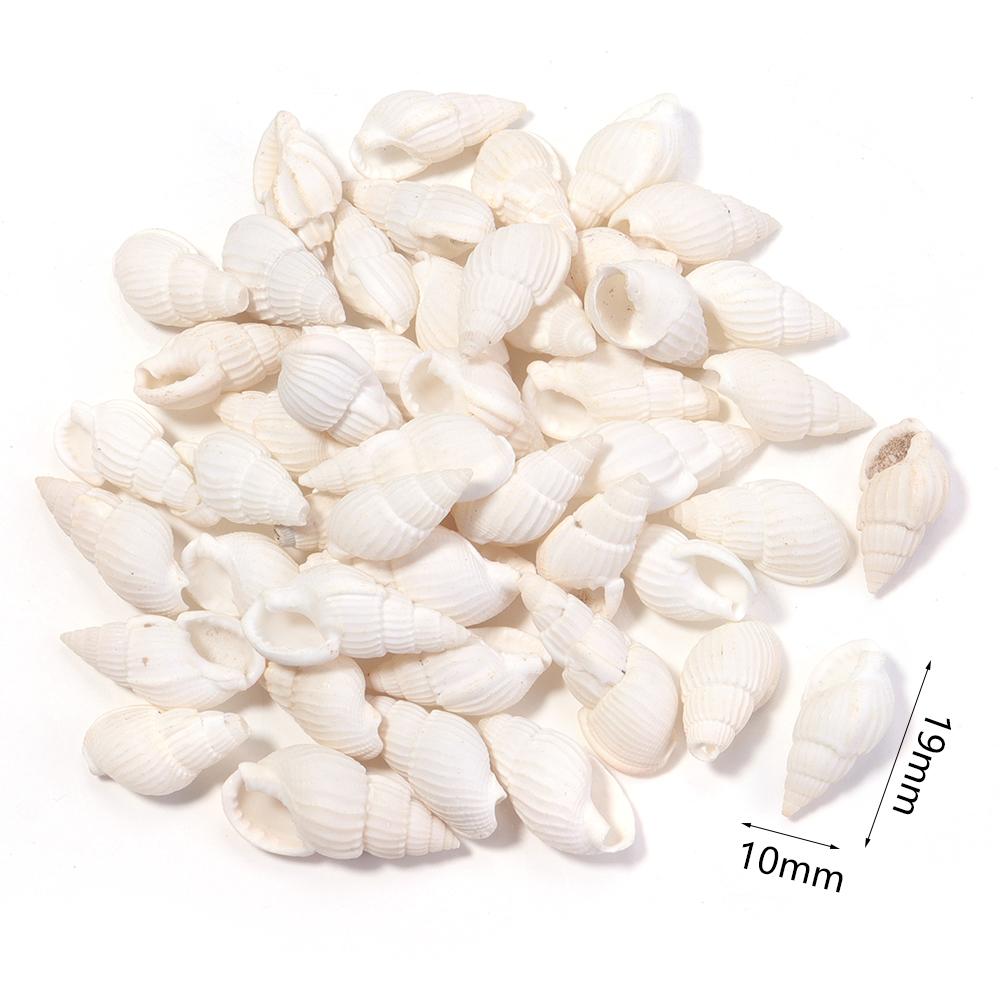 40g/bag Sea Shell Beads Tiny Conch Beads Undrilled Natural Shell Beads For Jewelry Making DIY Crafts Ornament Home Decoration