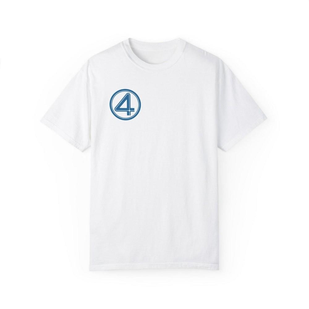 Fantastic 4 Emblem Retro Styled Unisex T-shirt Fantastic Four XXL