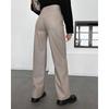 Women's Autumn and Winter High Waist Splicing Casual Long Pants
